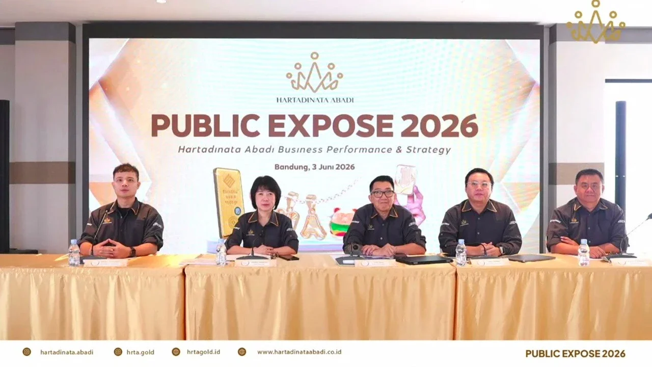 Bisnis Emas Batangan Moncer, Pendapatan Hartadinata Abadi Melejit Tembus Rp20 Triliun
