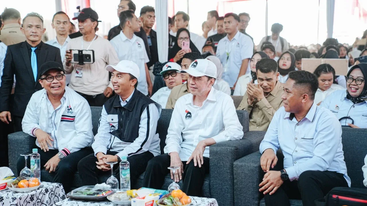 Benkis: Magnet Jokowi di Lampung Belum Luntur, PSI Kecipratan Berkah