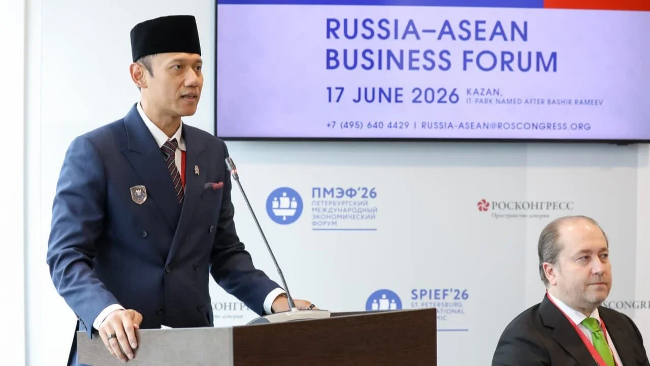 Menko AHY Tawarkan Kerja Sama Maritim, Logistik, dan Perkeretaapian Indonesia-Rusia