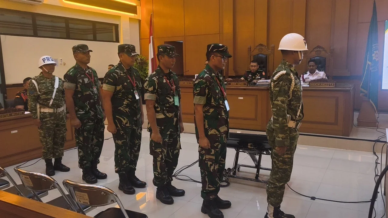Pengadilan Militer Kembali Gelar Sidang Penyiraman Air Keras Andrie Yunus, Agenda Replik-Duplik