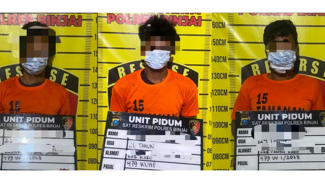 Melawan Saat Ditangkap, Dua Pencuri di Langkat Sumut Langsung Didor Polisi