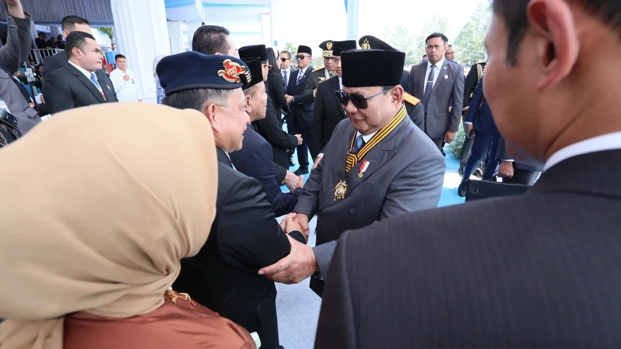 Mendagri Tito Hadiri Upacara Peringatan ke-80 Hari Bhayangkara di Bogor