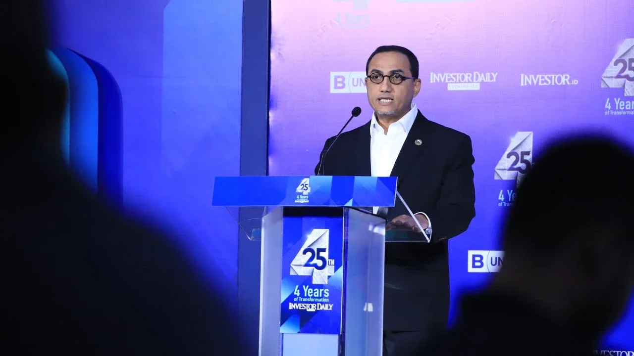 Kepala Eksekutif Pengawas Pasar Modal, Keuangan Derivatif, dan Bursa Karbon OJK, Hasan Fawzi.