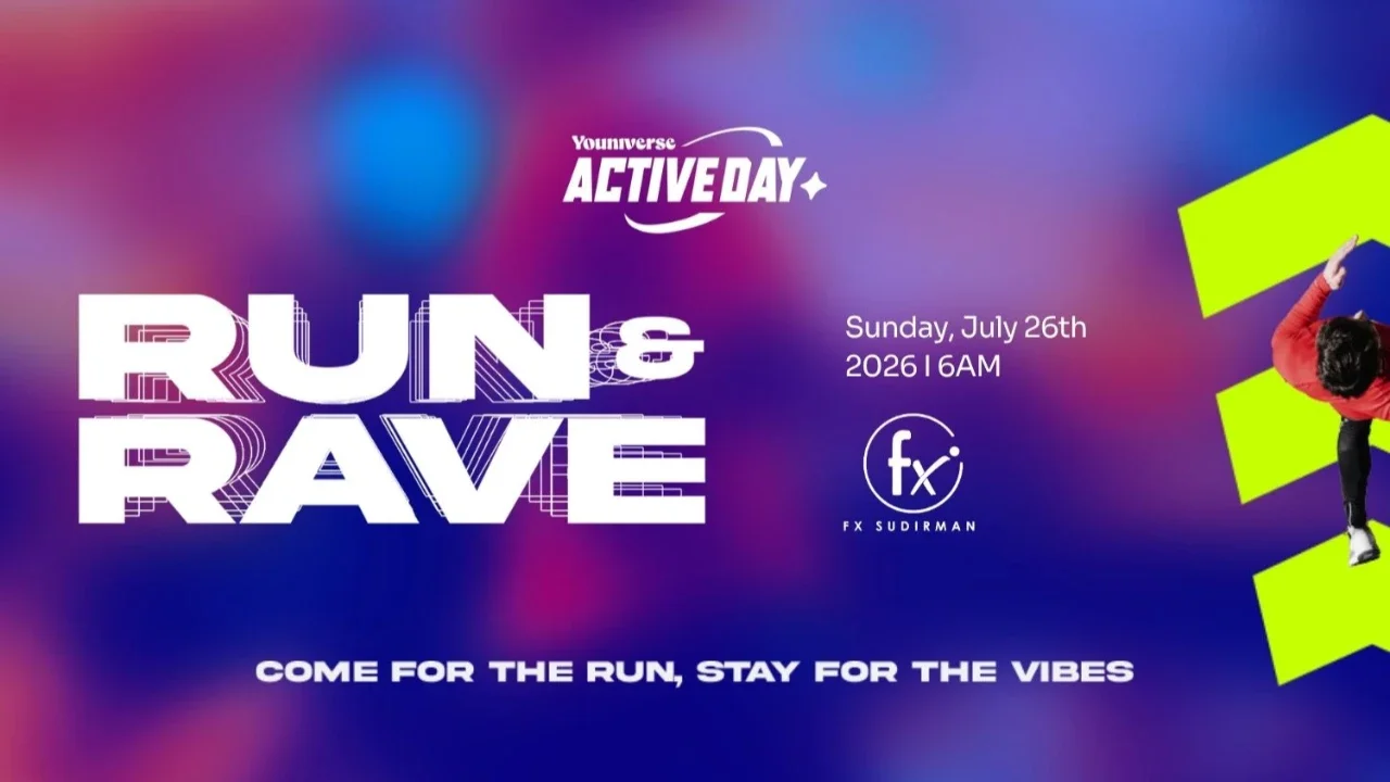 Youniverse Active Day Tawarkan Cara Baru Menikmati Minggu Pagi Lewat Konsep RUN & RAVE