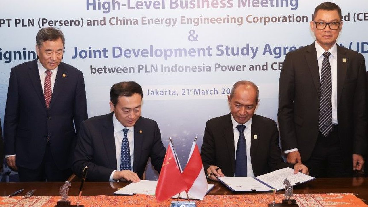 PLN dan China Energy Sepakat Kaji Pengembangan Energi Hijau Skala Besar di Sulawesi