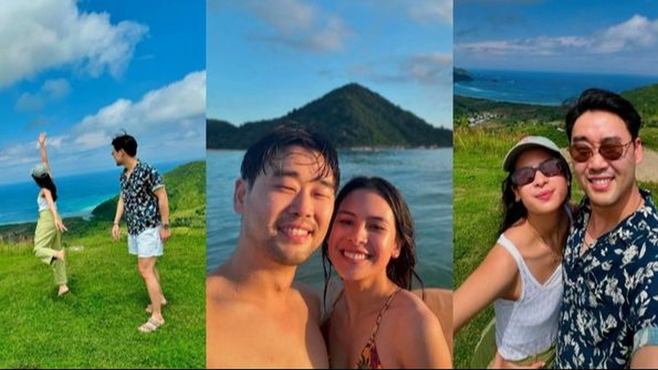 Potret Seru Jesse Choi dan Maudy Ayunda Liburan ke Lombok