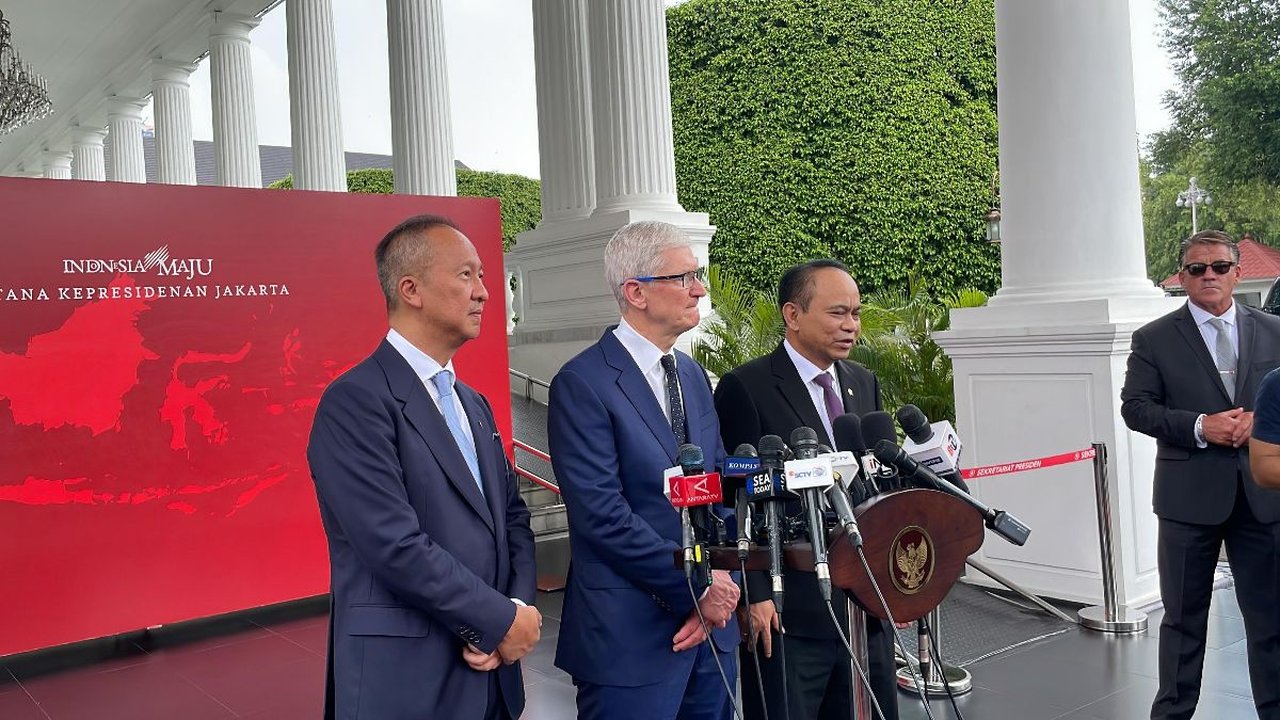 Usai Bertemu Jokowi, CEO Apple Umumkan akan Buka Developer Academy di Indonesia