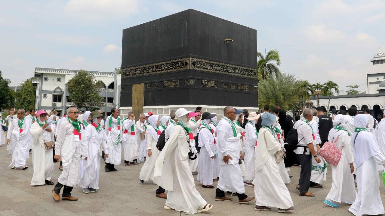 FOTO: Semangat Calon Jemaah Haji Ikuti Manasik, Ini Tujuan dan Manfaatnya