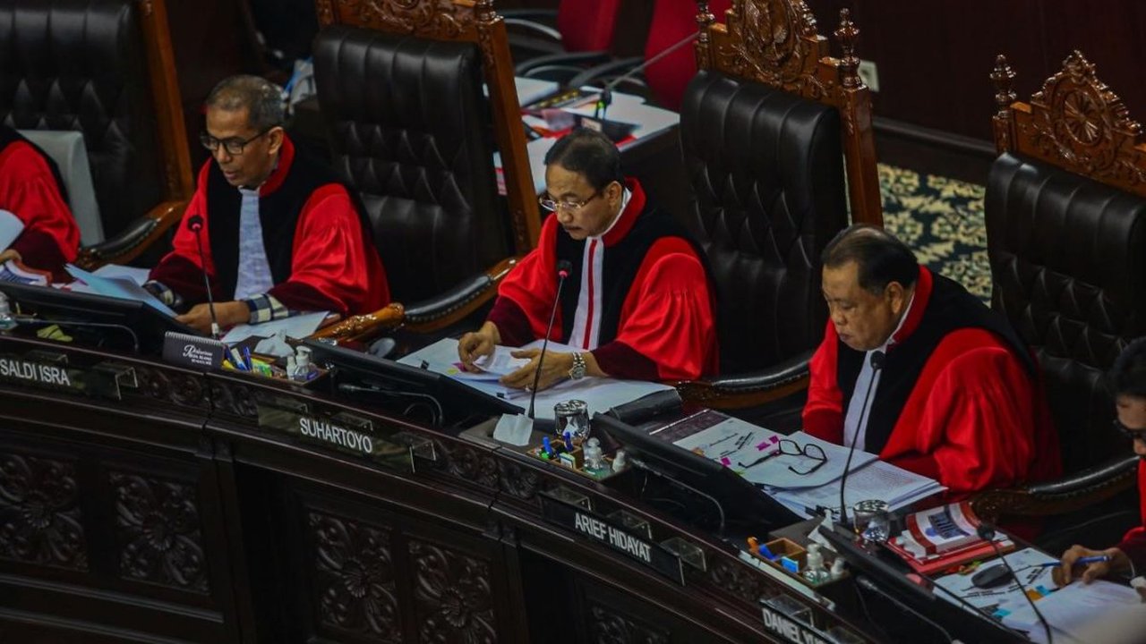 MK Tidak Temukan Masalah Pencalonan Gibran Jadi Cawapres dan Bukti Intervensi Presiden