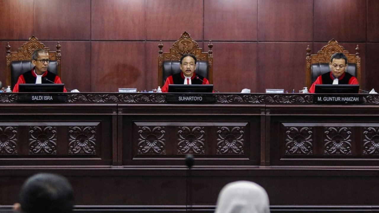 Ketua KPU Telat Hadiri Sidang Sengketa Pilpres, Hakim MK: Ini Penting karena Agenda Pembuktian