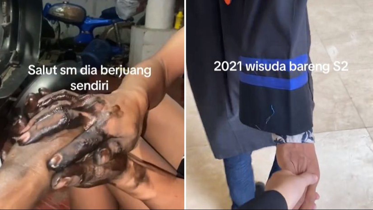 Kerja dari SD hingga Bisa Wisuda S2 dengan Biaya Sendiri, Kisah Pria Ini Tuai Pujian Warganet