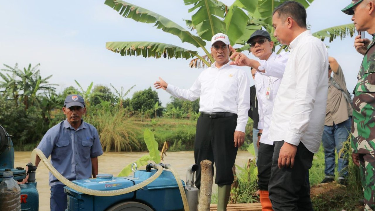 Cek Pompanisasi di Subang, Mentan: Ini Jawaban Peningkatan Produksi saat El Nino
