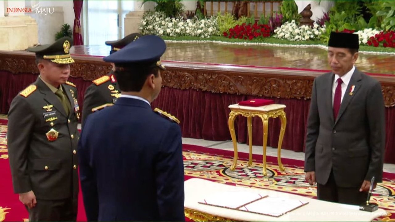 Jokowi Lantik Mantan Ajudan Sebagai KSAU Hari Ini