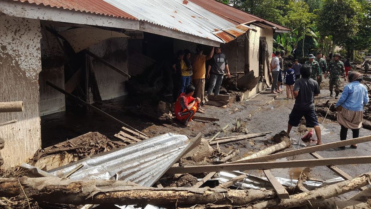 Update Korban Banjir Lahar Dingin Gunung Marapi Sumbar: 50 Orang Tewas dan 3.396 Jiwa Mengungsi