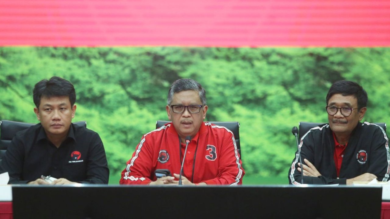 Rakernas PDIP, Hasto: Tidak Ada Refleksi Khusus Atas Tidak Adanya Jokowi