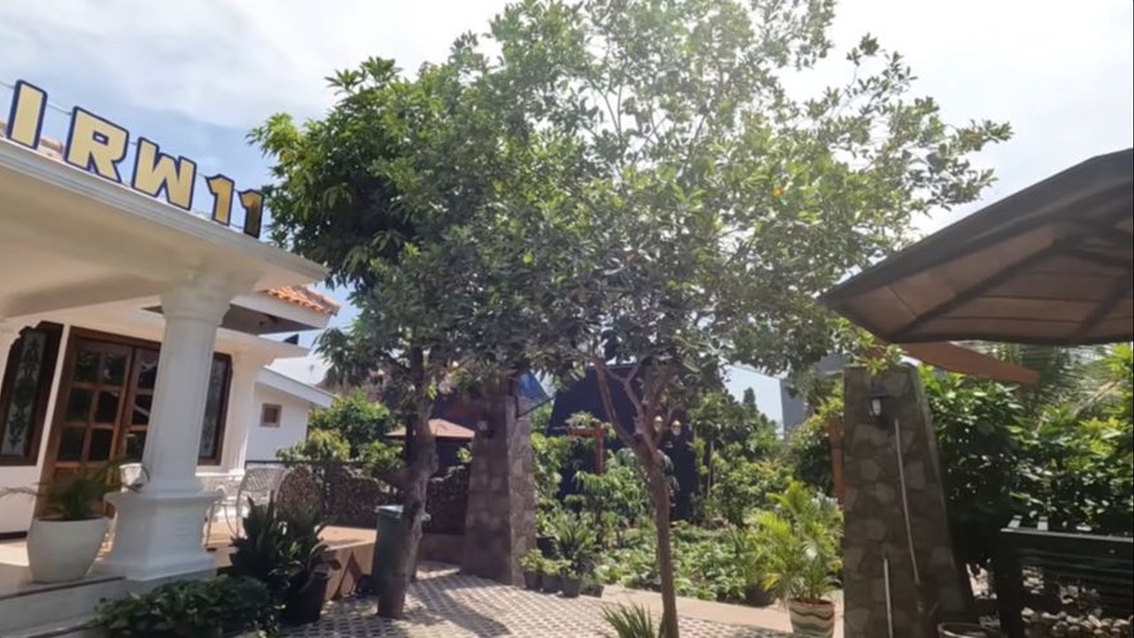 Lahir di Gunung Lawu, Begini Potret Rumah Mewah dan Luas Walikota Madiun, di Dalamnya Banyak Tanaman Sayur