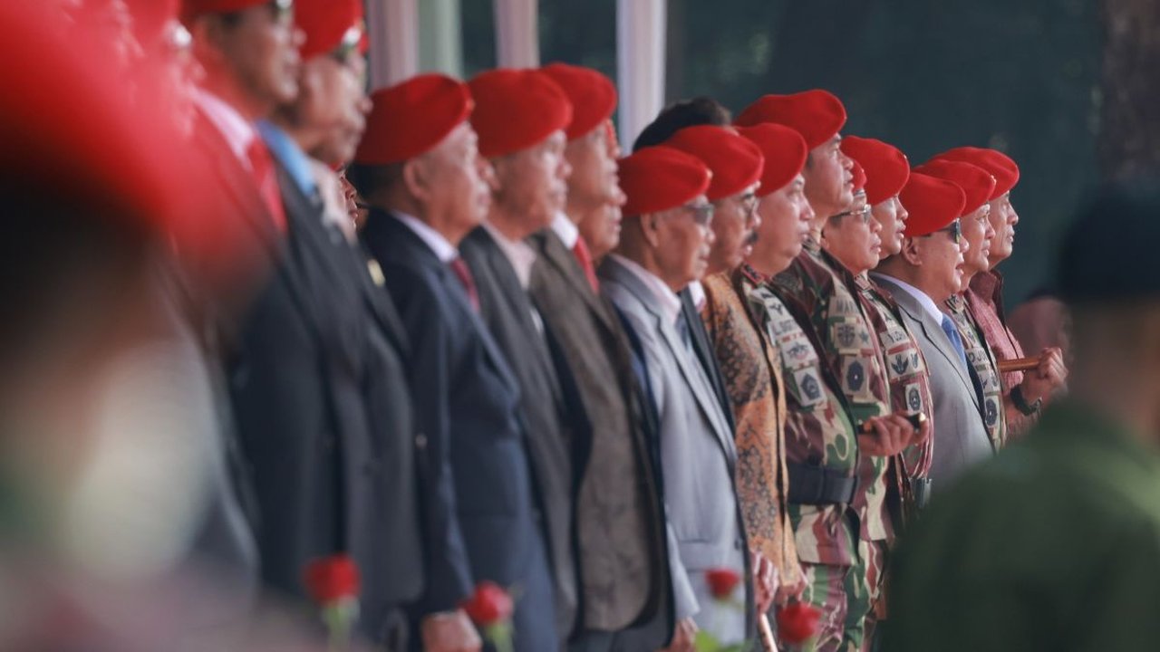 VIDEO: Mantan Panglima TNI Andika Perkasa Hadiri Acara Prabowo di Kemhan