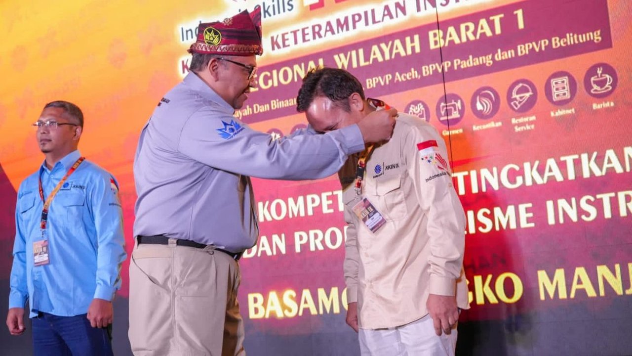 Kemnaker Gelar Kompetensi Keterampilan Instruktur Nasional IX Regional Wilayah Barat I