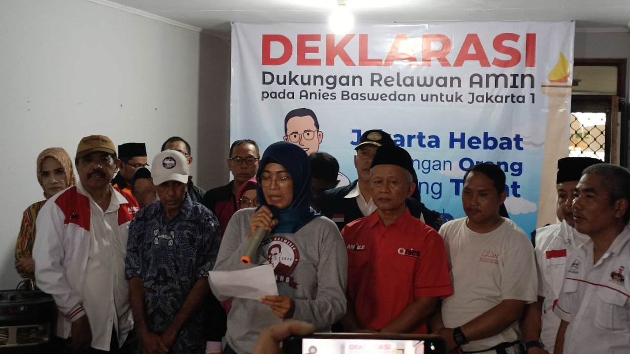 Gabung Simpul Relawan AMIN, Sosok 'Jokowi' Dukung Anies Baswedan Maju Pilkada Jakarta 2024