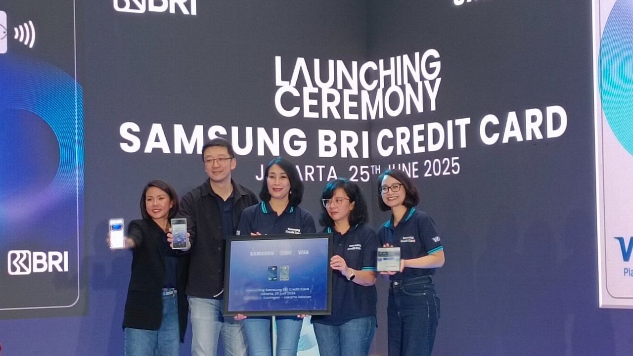 BRI, Samsung dan Visa Kolaborasi Luncurkan Samsung BRI Credit Card, Cicilan 0 Persen