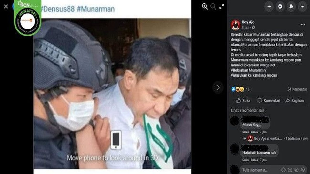 Munarman eks Sekjen FPI Diusulkan jadi Duta Deradikalisasi, Siapa Pengusulnya?
