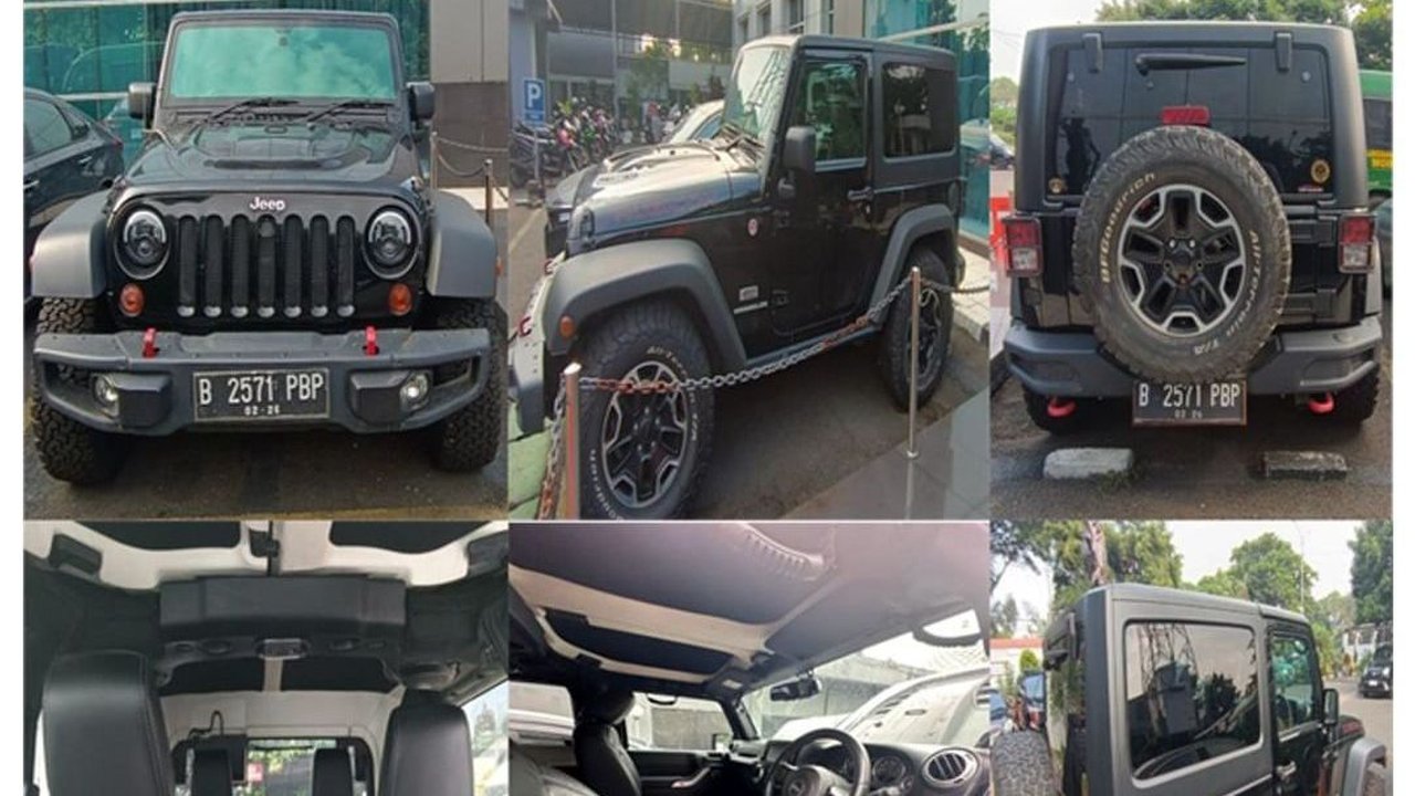 Hasil Lelang Rubicon Milik Mario Dandy Diserahkan ke David Ozora Jika Laku