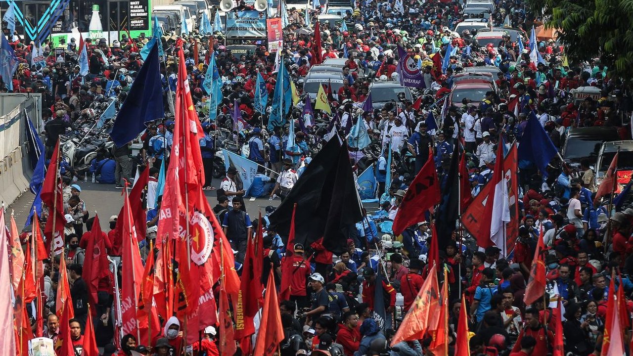 Respons Istana soal Demo Buruh Tolak Iuran Tapera