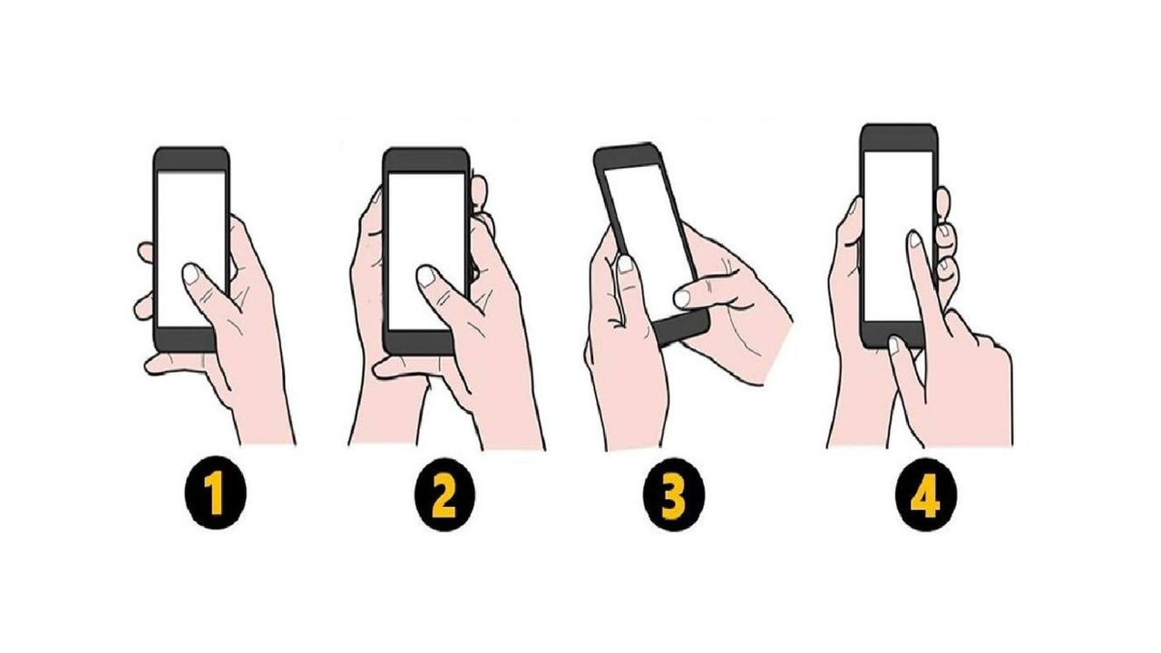 Ungkap Kepribadian dengan Melihat dari Cara Pegang HP