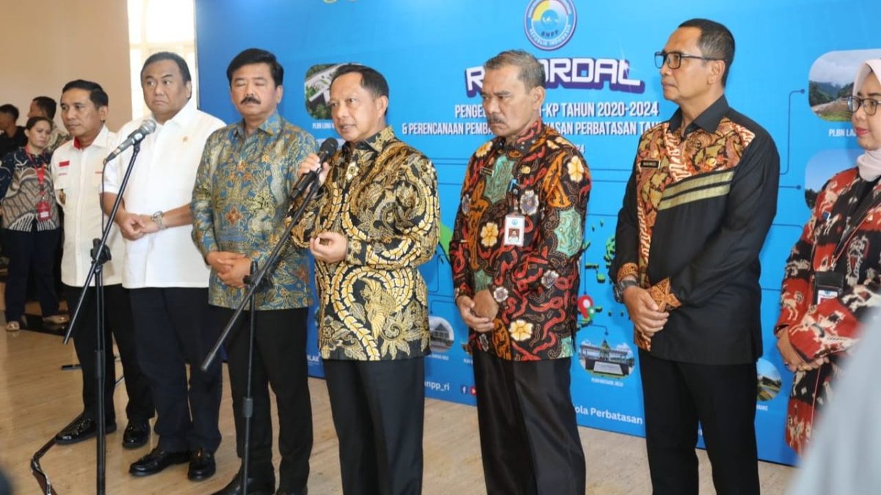 Mendagri Tekankan Pentingnya Peran PLBN dalam Membangun Indonesia dari Pinggiran