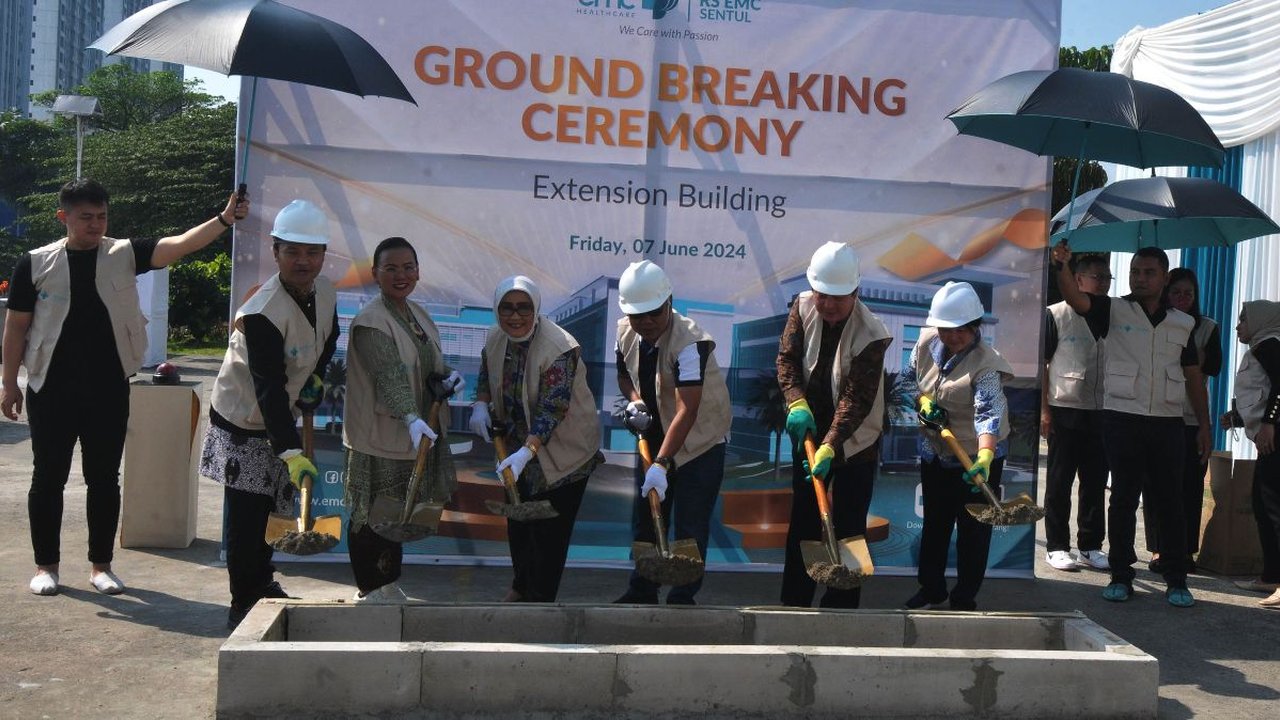 FOTO: RS EMC Sentul Ekspansi Gedung Baru Demi Tingkatkan Pelayanan