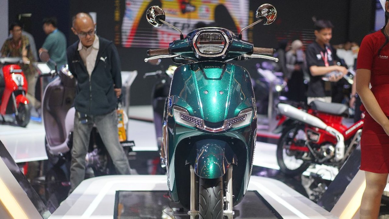 Motor dengan warna yang unik, justru menjadi yang paling laris di Sulsel.