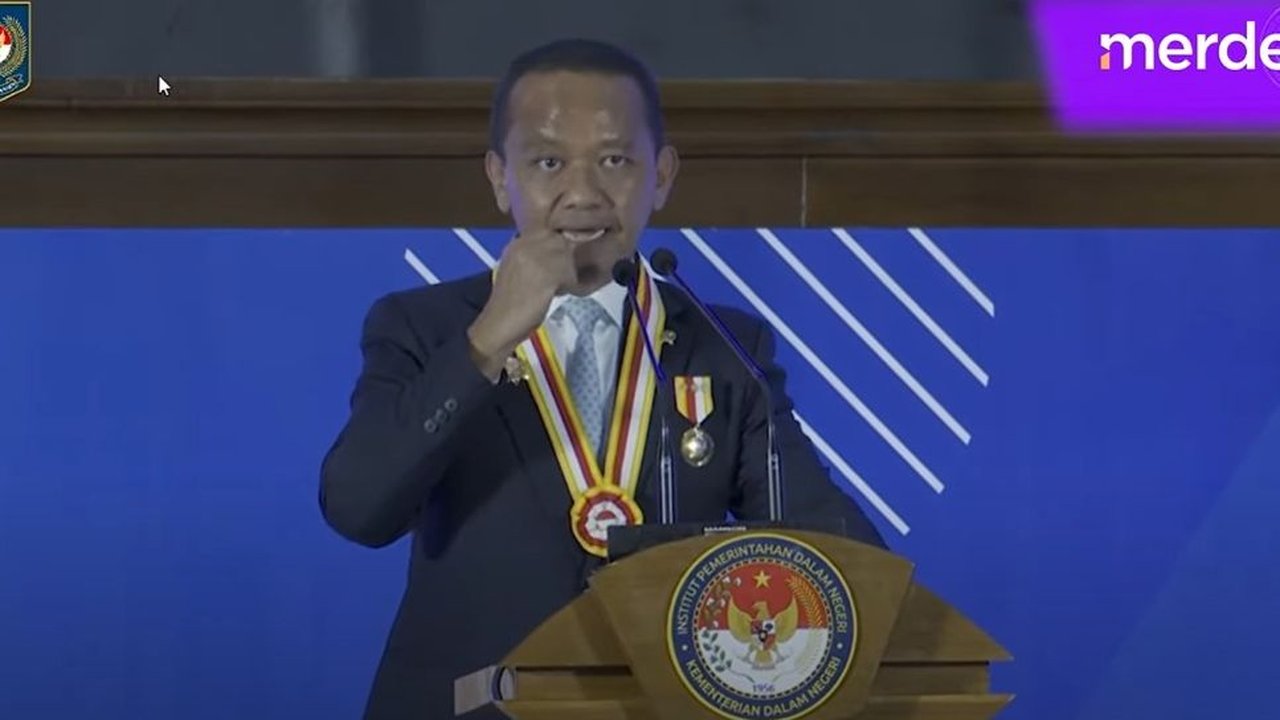 VIDEO: Pidato Ganas Bahlil Paham Permainan Global, Gede Nyali Jokowi Tak Ciut Digertak!