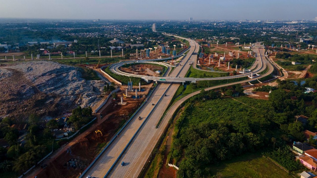FOTO: Resmi Beroperasi, Tol Cimangis-Cibitung Seksi 2B Gratis Hingga Akhir Juli 2024