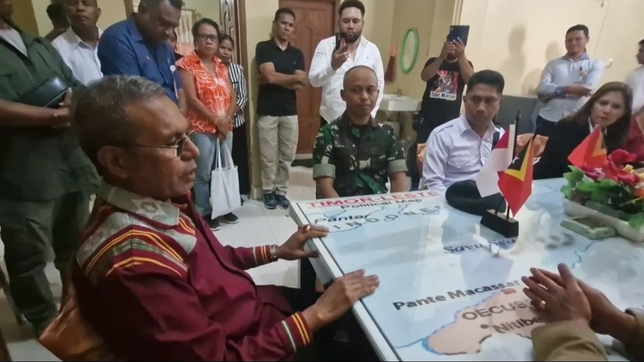 Truk TNI Tabrak Mobil Mantan Presiden Timor Leste Taur Matan Ruak di NTT