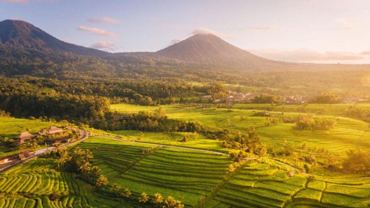 Udara Selalu Segar dan Tidak Pernah Panas, Intip Eksotisme Desa Jatiluwih Bali yang Jadi Warisan Budaya Dunia