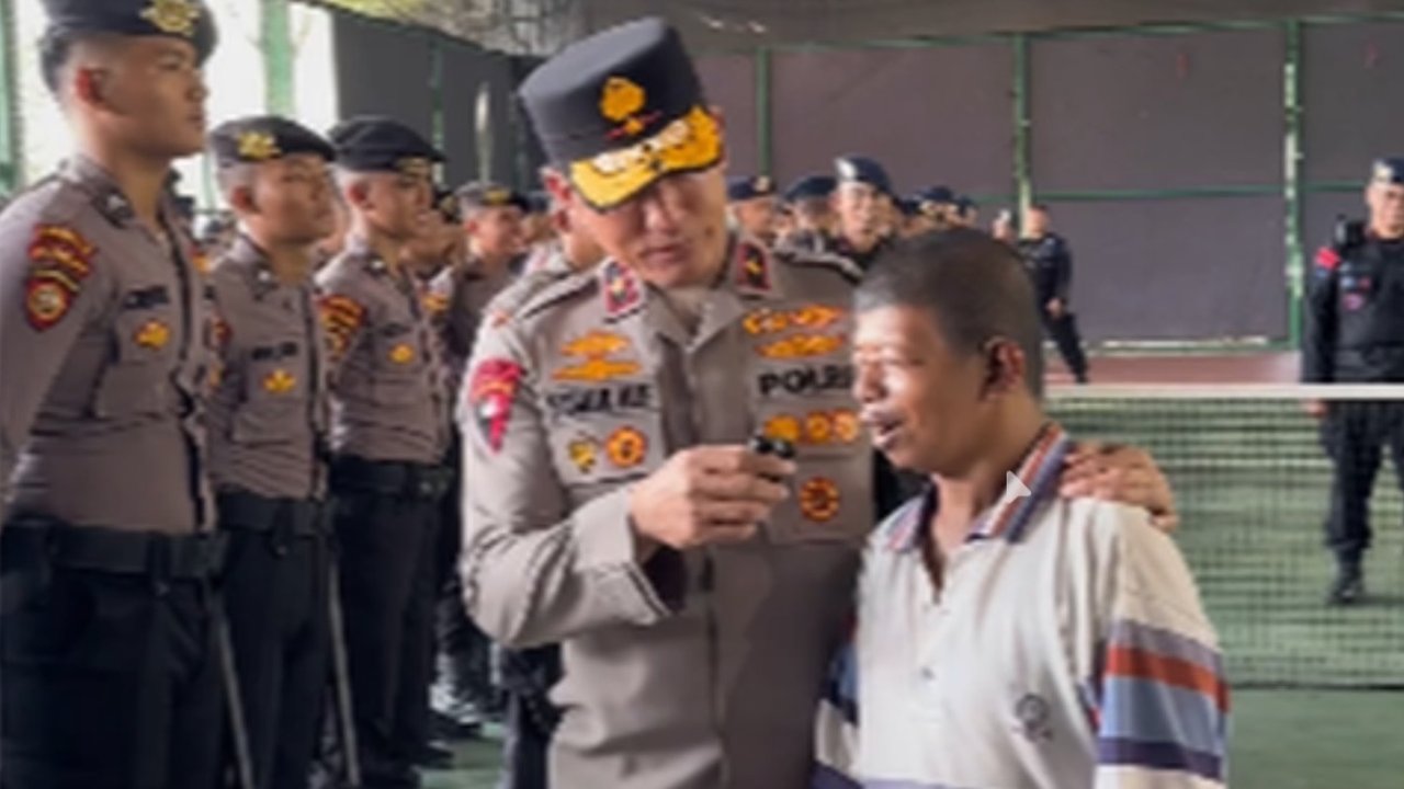 Wakapolda Banten Kaget dengan Orang Sipil Ini yang Selalu Tahu Kegiatan Polisi 'Di mana Ada Pengamanan Disitu Ada Kang Asep'
