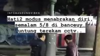 Waspada Modus Baru Pemerasan di Jalanan Bandung, Pelaku Tabrakkan Diri ke Mobil Melintas