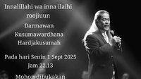 Innalilahi Wainnailahi Rojiun, Acil Bimbo Meninggal Dunia di Usia 82 Tahun