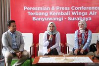 Tiket Perdana Penerbangan Banyuwangi Surabaya Ludes Terjual, Wings Air Buka Kembali Rute Strategis Ini!