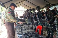 Prajurit Yonif TP Diminta Jadi Garda Terdepan Bela Negara dan Dukung Ekonomi Masyarakat