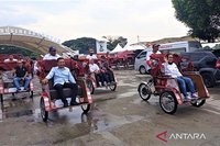 Pemkot Madiun Optimalkan Becak Listrik dari Presiden untuk Dongkrak Wisata Religi