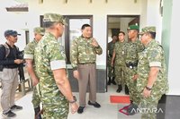 Menhan Tegaskan Prajurit Yonif TP Harus Asah Kemampuan Tempur dan Aktif Layani Masyarakat
