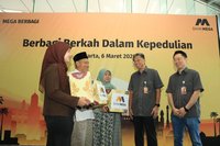 Jelang Idul Fitri, Bank Mega Bagikan 15.000 Paket Sembako ke Masyarakat