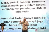 Menteri Natalius Pigai Dorong Peran Pers sebagai Pilar Utama Pembangunan Peradaban HAM