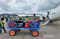 Arus Balik Pesawat Muara Teweh Menurun Drastis Usai Puncak H+4 Lebaran 2026