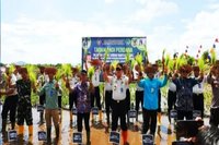 Rutan Pelaihari Ajak Warga Binaan Garap 20 Hektare Sawah, Bekal Keterampilan Mandiri