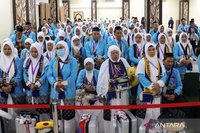 Penerbangan Haji Garuda Kloter Pertama Capai OTP 100 Persen, Jamin Kelancaran Jamaah