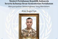 Kemenhan Sampaikan Duka Cita, Praka Rico Gugur Lebanon Usai Perawatan Medis