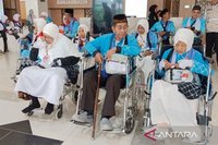 Kloter Haji Embarkasi Banjarmasin Berangkatkan Jemaah Kabupaten Banjar ke Tanah Suci