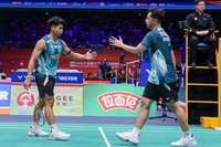 Ganda Putra Sabar/Reza Samakan Kedudukan Indonesia di Piala Thomas 2026